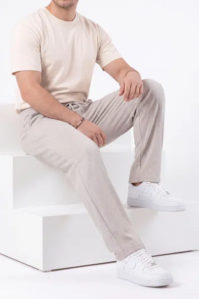 gri-ottoman-kumas-baggy-beli-lastikli-erkek-pantolon-472218