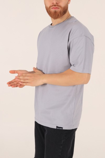 Gri Oversize Erkek Tişört 171000