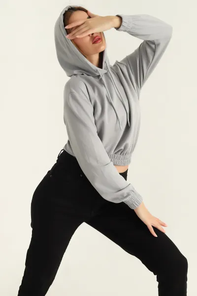 gri-oysho-kapusonlu-bayan-sweat-310926