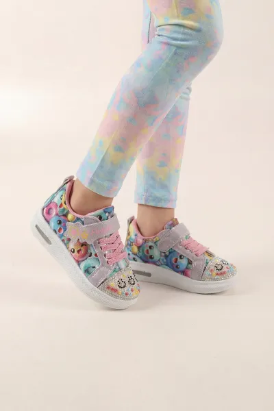gri-pembe-26-30-isikli-tas-tasarimli-kiz-cocuk-spor-ayakkabi-439847