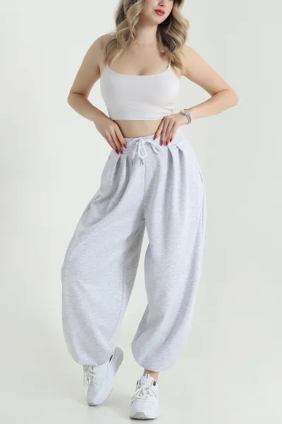 gri-pileli-oysho-kadin-salvar-pantolon-472301