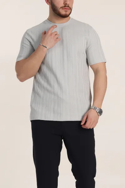 gri-regular-fit-cizgi-dokulu-basic-erkek-tisort-348083
