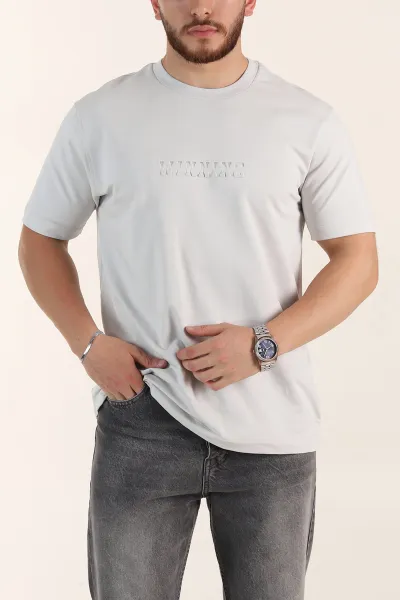 gri-relaxed-fit-kabartma-yazi-detayli-erkek-tisort-358507