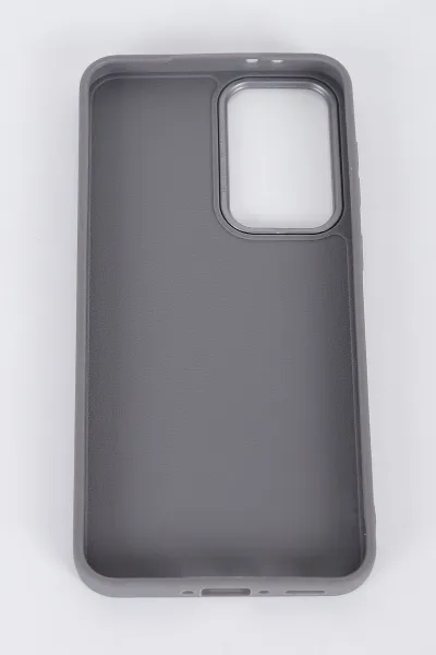 Gri Samsung S23 Uyumlu Armory Serisi Sert Slikon Telefon Kılıfı 396347