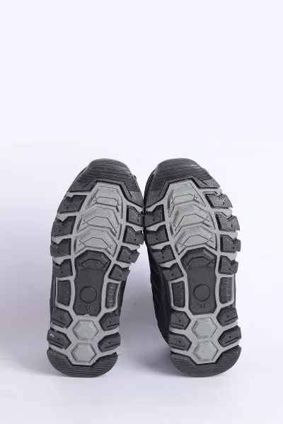 Gri Siyah (30-35 Filet )Outdoor Kalın Tabanlı Cırtlı Çocuk Bot 305569