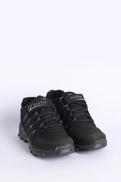 Gri Siyah (30-35 Filet )Outdoor Kalın Tabanlı Cırtlı Çocuk Bot 305569