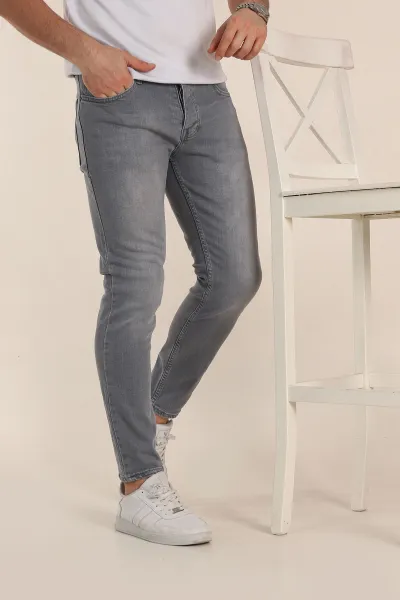 gri-skinny-fit-yikamali-taslama-detayli-erkek-kot-pantolon-354432