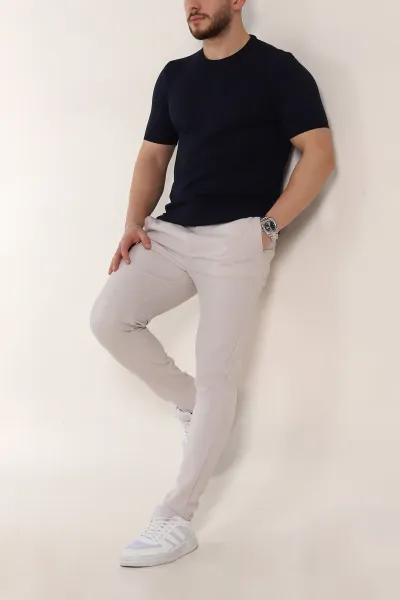 gri-slim-fit-cizgili-gofre-kumas-erkek-pantolon-351865