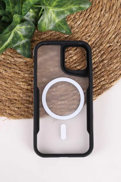 Gri TeknoCase İphone 12 Uyumlu Matte Guard Serisi Lens Korumalı Silikon Telefon Kılıfı 472444