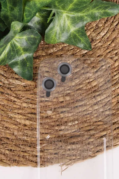 Gri TeknoCase İphone 12 Uyumlu Matte Guard Serisi Lens Korumalı Silikon Telefon Kılıfı 472444
