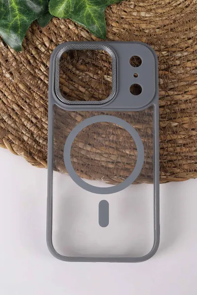 gri-teknocase-iphone-17-pro-uyumlu-clear-lux-case-serisi-lens-hediyeli-sert-silikon-telefon-kilifi-430759