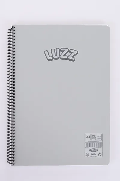 gri-tokac-luzz-96-yaprak-cizgili-pp-kapak-telli-defter-478405