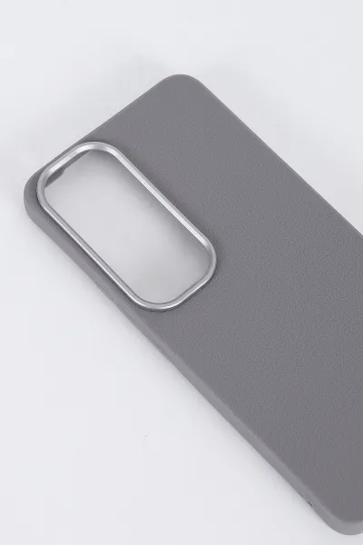Gri Vivo V40 Lite Uyumlu Armory Serisi Sert Slikon Telefon Kılıfı 396437