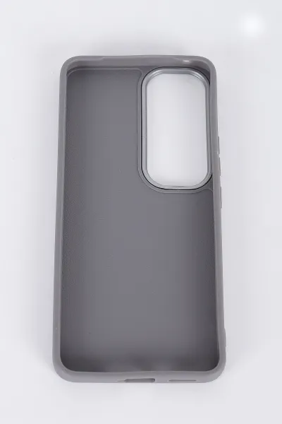 Gri Vivo V40 Lite Uyumlu Armory Serisi Sert Slikon Telefon Kılıfı 396437