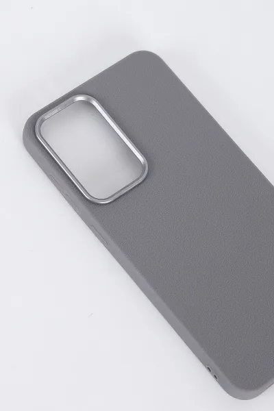 Gri Vivo Y19S Uyumlu Armory Serisi Sert Slikon Telefon Kılıfı 396433