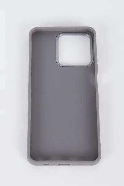 Gri Vivo Y28 Uyumlu Armory Serisi Sert Slikon Telefon Kılıfı 396418