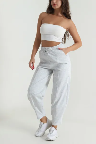 Gri Yeni Sezon Oysho Kadın Pantolon 489369