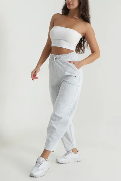 Gri Yeni Sezon Oysho Kadın Pantolon 489369