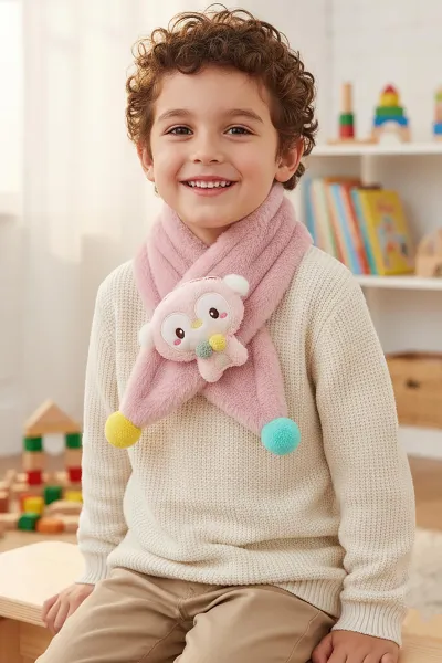 gul-kurusu-0-10-yas-ponponlu-nakisli-pelus-bebekcocuk-atkiaksesuar-410943