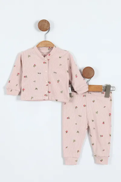 gul-kurusu-0-9-aylale-desenli-onu-citcitli-kiz-bebek-pijama-takimi-375220