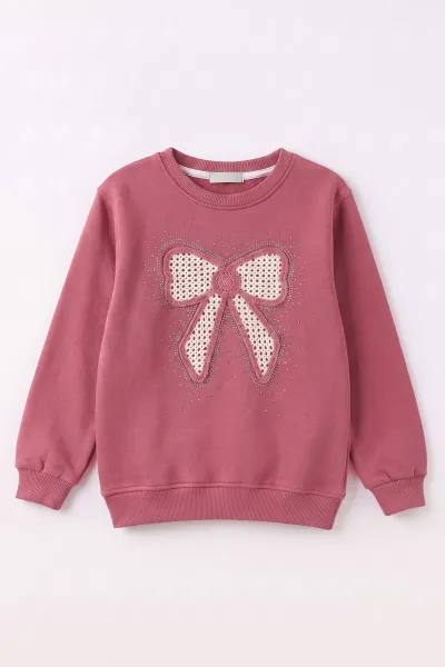gul-kurusu-2-12-yas-fiyonk-nakisli-tasli-ici-sardonlu-kiz-cocuk-sweatshirt-483280