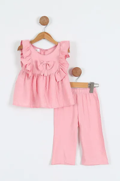 gul-kurusu-2-6-yas-gofre-kumas-kol-firfirli-pantolonlu-kiz-cocuk-takim-342291
