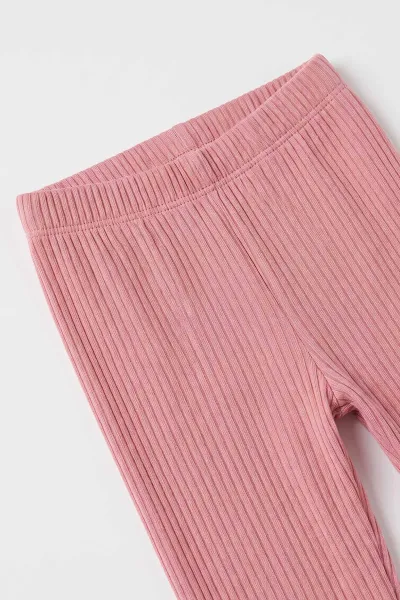 Gül Kurusu (2-8 Yaş) Karakter Baskılı 2 İp Sweatli Fitilli Taytlı Kız Çocuk 2'li Takım 500382