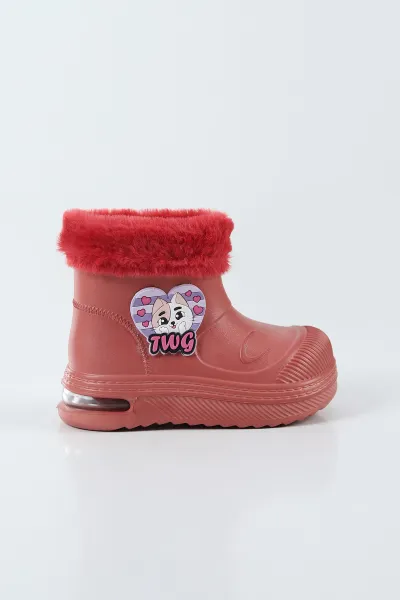 Gül Kurusu ( 24 - 31 ) Işıklı Peluş Kız Çocuk Bot 499593
