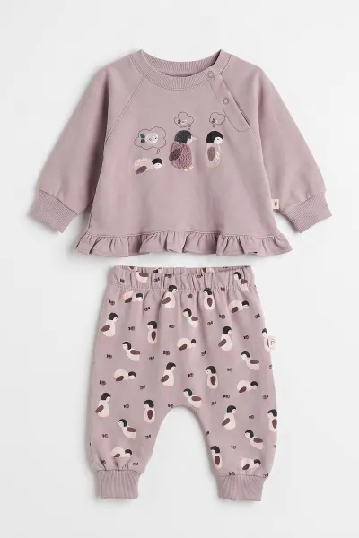 gul-kurusu-3-18-ay-penguen-nakisli-2li-kiz-bebek-takim-473006