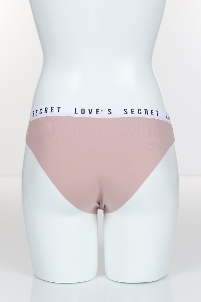 Gül Kurusu 3909 Bikini Pamuk Lazer Bel Spor Lastikli Külot 101906