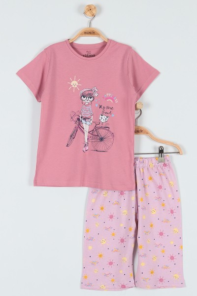 gul-kurusu-7-9-yas-happiness-sun-baskili-kaprili-kiz-cocuk-pijama-takimi-182006