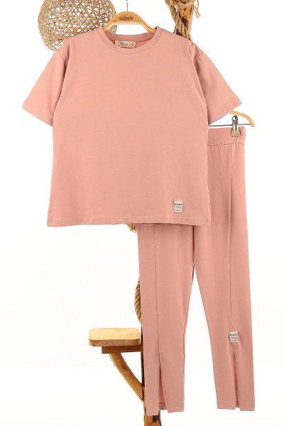 gul-kurusu-8-15-yas-duz-flower-kokartli-paca-yirtmacli-kiz-cocuk-takim-161857