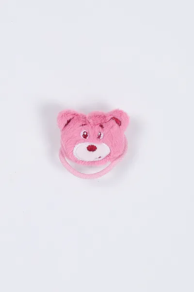 gul-kurusu-ayi-figurlu-pelus-lastik-toka-401684