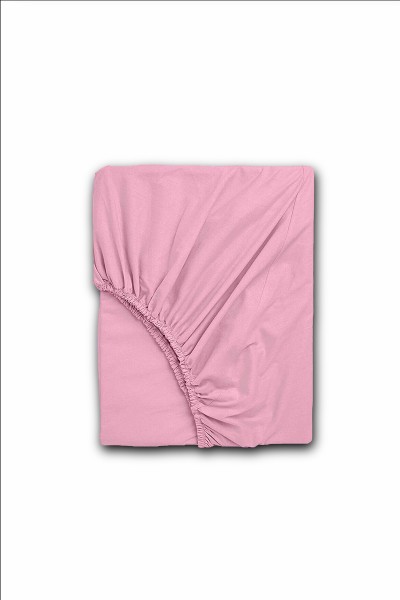 100x200 Pembe Bella Home Tek kişilik Ranforce Lastik Çarşaf Seti 205358