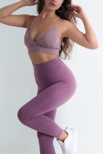 Gül Kurusu Destekli İp Askılı Kadın Büstiyer 391339