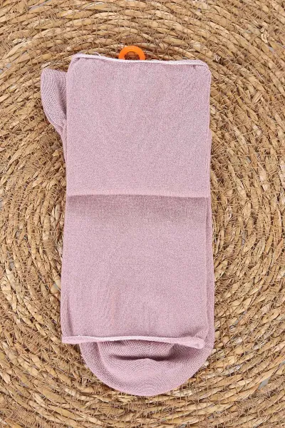 Gül Kurusu Dört Mevsim Kadın Modal Lastiksiz Çorap (36-40) 477018