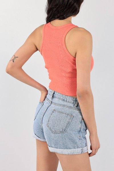 Gül Kurusu Kolsuz Fitilli Crop 97551