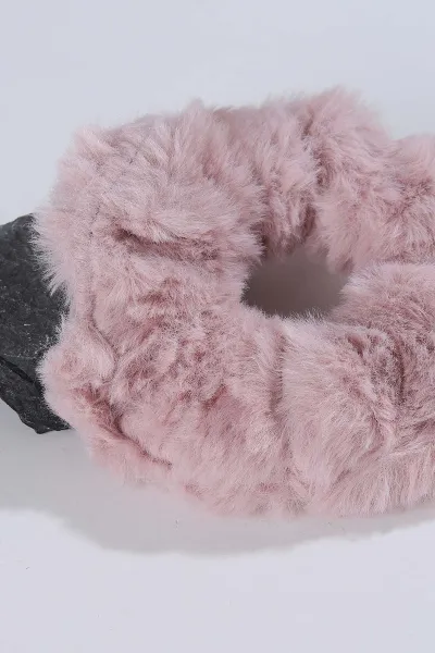 Gül Kurusu Peluş Lastik Toka 305188
