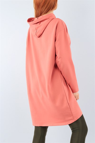 Gül Kurusu Rahat Kalıp Tunik 38503