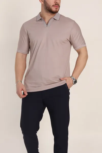 gul-kurusu-regular-fit-v-patli-polo-yaka-erkek-tisort-349808