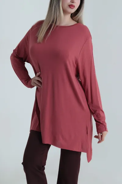 gul-kurusu-yani-yirtmacli-viskon-kadin-tunik-487394