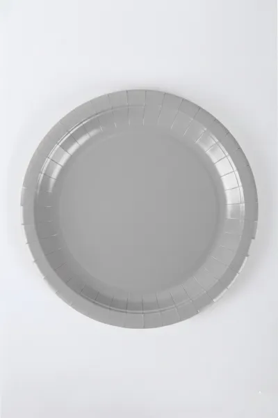 Gümüş 8'li Karton Tabak 300938