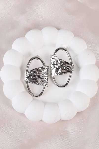 Gümüş Metal  Küpe 486468