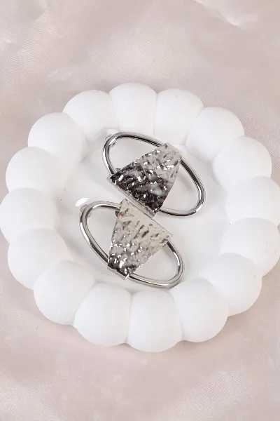 Gümüş Metal  Küpe 486468