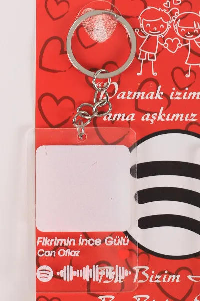 Gümüş Sevgili Parmak Izi Anahtarlık Seti (Fikrimin İnce Gülü - Can Oflaz  ) 418978