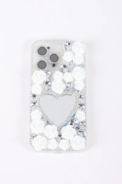 gumus-teknocase-iphone-14-pro-max-uyumlu-beauty-case-serisi-lens-hediyeli-premium-sert-silikon-telefon-kilifi-430442