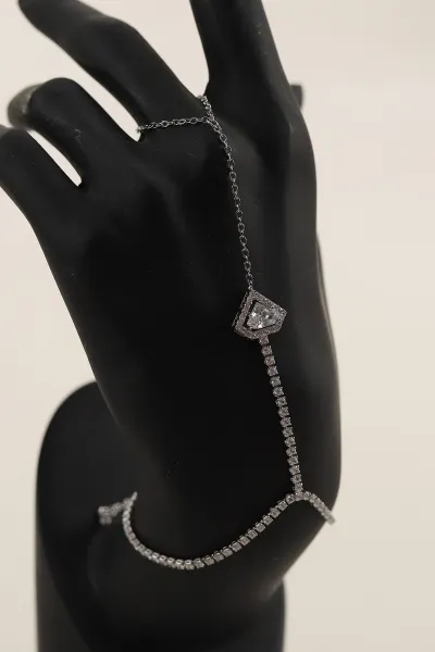 Gümüş Üçgen Model  Zarif Şahmeran 437174