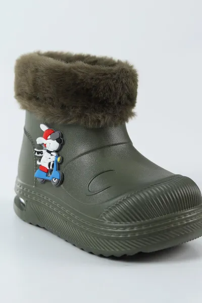 Haki ( 24 - 31 ) Işıklı Erkek Çocuk Bot 499595