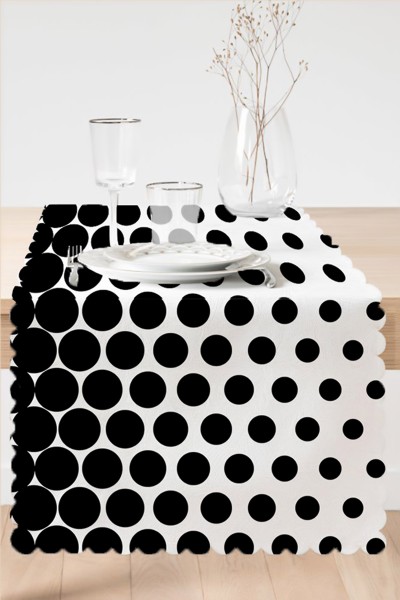 45x140 Dijital Baskılı Özel Tasarım Modern Runner 223827