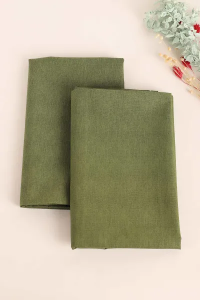 Haki 50x70 Cm Bella Home Jelatinde Kapaklı 2'li Yastık Kılıfı 368973